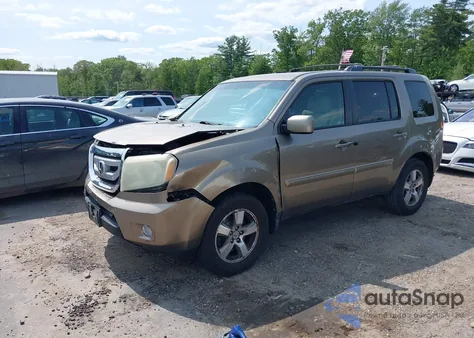 2010 Honda Pilot Ex from USA, damaged, VIN 5FNYF4H4XAB035938